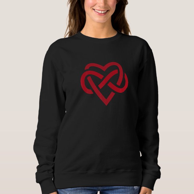 Polyamory and Polyamorous Sweatshirt (Front)
