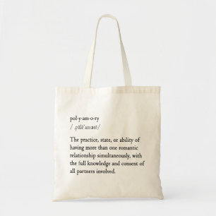 Polyamory Definition Tote Bag