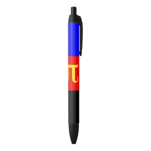 Polyamory Pride Flag Black Ink Pen