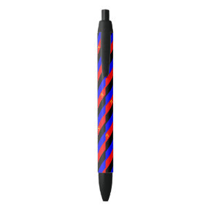 Polyamory Pride Flag Blue Ink Pen