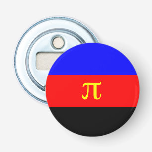 Polyamory Pride Flag Bottle Opener