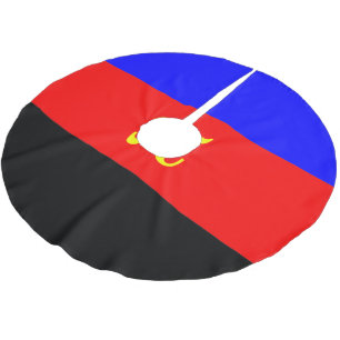 Polyamory Pride Flag Brushed Polyester Tree Skirt