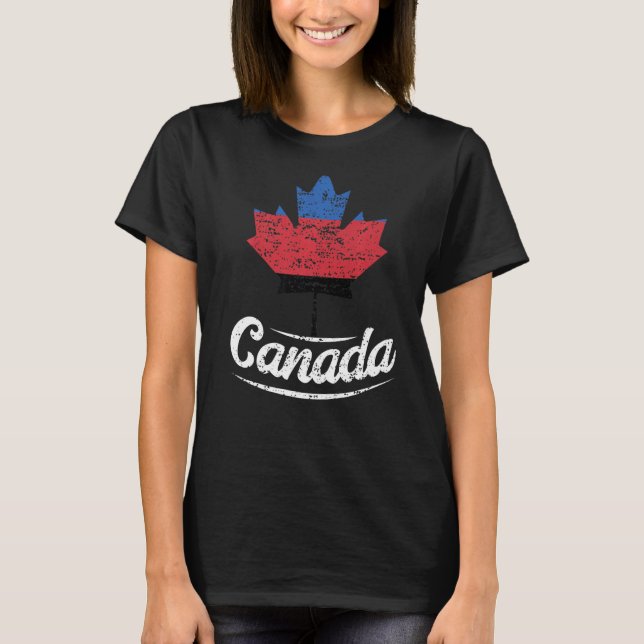 Polyamory Pride Flag Canada Polyamorous T-Shirt (Front)