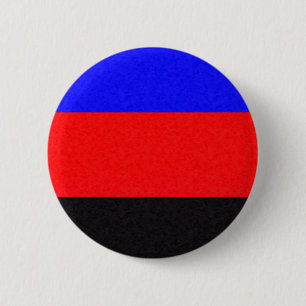 Polyamory Pride Flag Coloured Background 6 Cm Round Badge