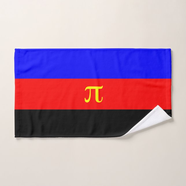 Polyamory Pride Flag Hand Towel (Hand Towel)