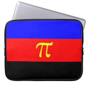 Polyamory Pride Flag Laptop Sleeve