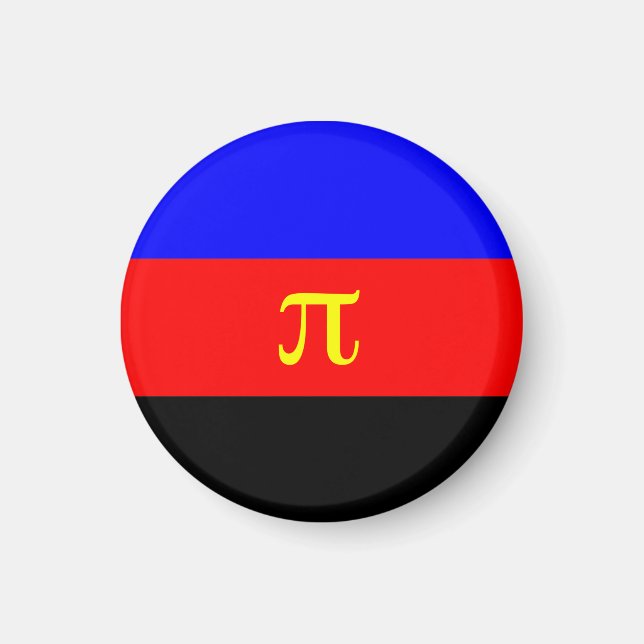 Polyamory Pride Flag Magnet (Front)