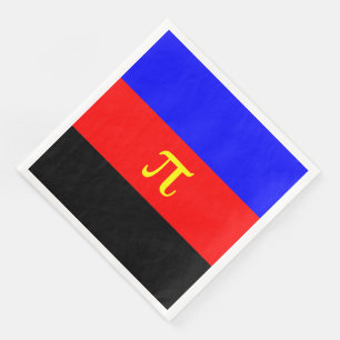 Polyamory Pride Flag Napkin