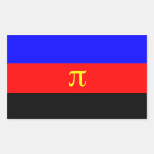 Polyamory Pride Flag Rectangular Sticker
