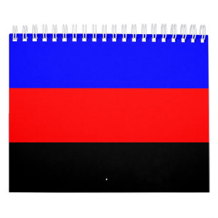 Polyamory Pride Flag Stripes Calendar