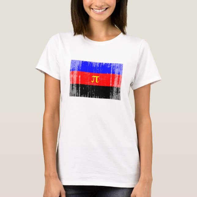 Polyamory Pride Flag T-Shirt (Front)