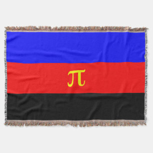 Polyamory Pride Flag Throw Blanket