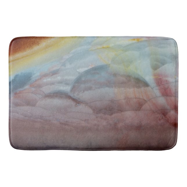 Polychrome Jasper Bath Mat (Front)
