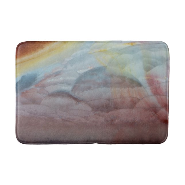 Polychrome Jasper Bath Mat (Front)