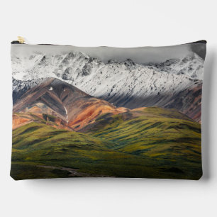 Polychrome mountain, Denali NP, Alaska Accessory Pouch