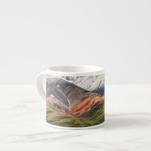 Polychrome mountain, Denali NP, Alaska Espresso Cup