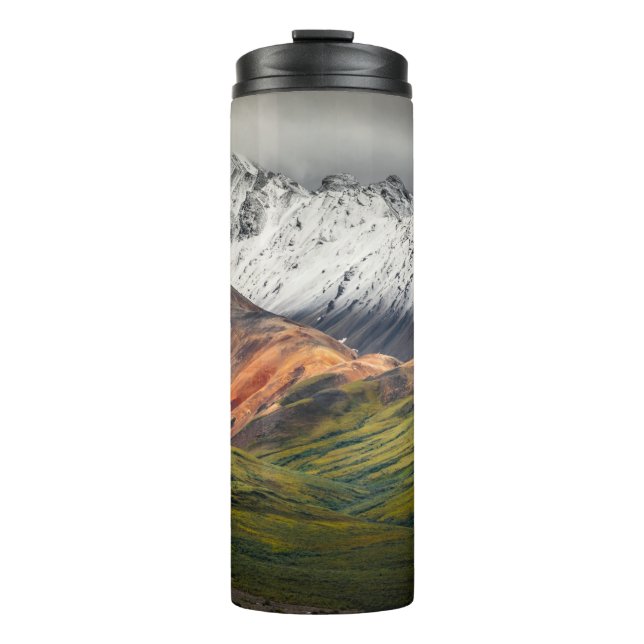 Polychrome mountain, Denali NP, Alaska Thermal Tumbler (Front)