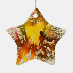 Polychromoptic #10 by Michael Moffa  Ceramic Ornament