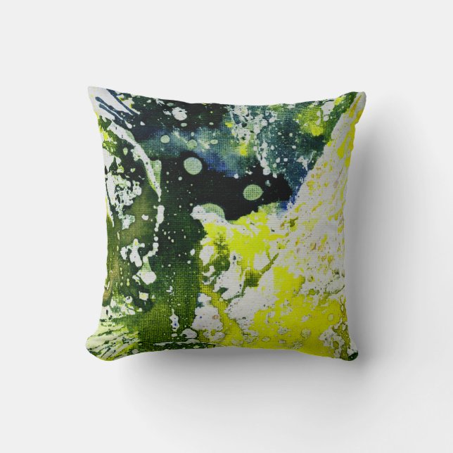 Polychromoptic #12 by Michael Moffa Cushion (Front)