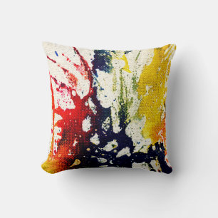 Polychromoptic #13B by Michael Moffa Cushion