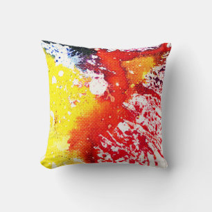 Polychromoptic #13C by Michael Moffa Cushion