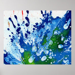 Polychromoptic #14B by Michael Moffa Poster