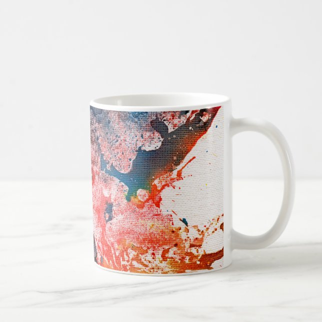 Polychromoptic #15 by Michael Moffa Coffee Mug (Right)