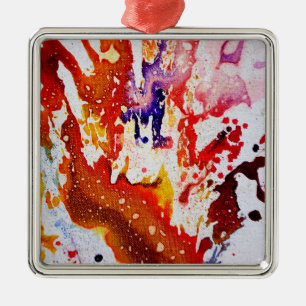 Polychromoptic #1A by Michael Moffa Metal Tree Decoration