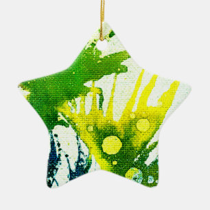 Polychromoptic #2B by Michael Moffa Ceramic Ornament