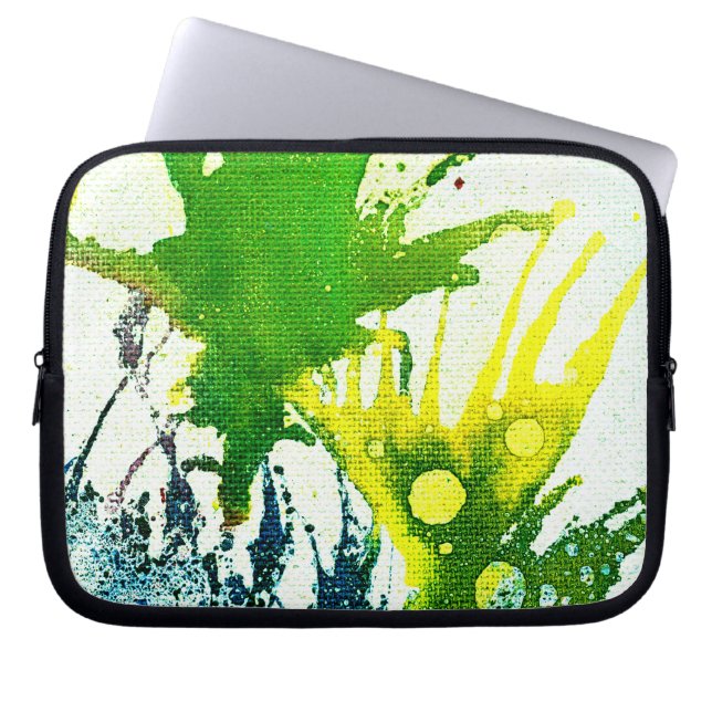 Polychromoptic #2B by Michael Moffa Laptop Sleeve (Front)