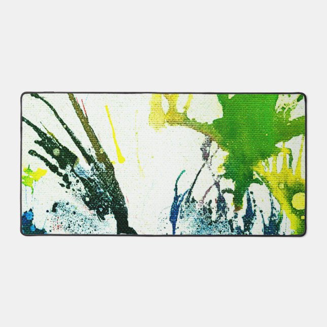 Polychromoptic #2B from Michael Moffa Desk Mat (Front)