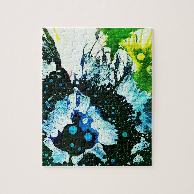 Polychromoptic #2C by Michael Moffa Jigsaw Puzzle (Vertical)