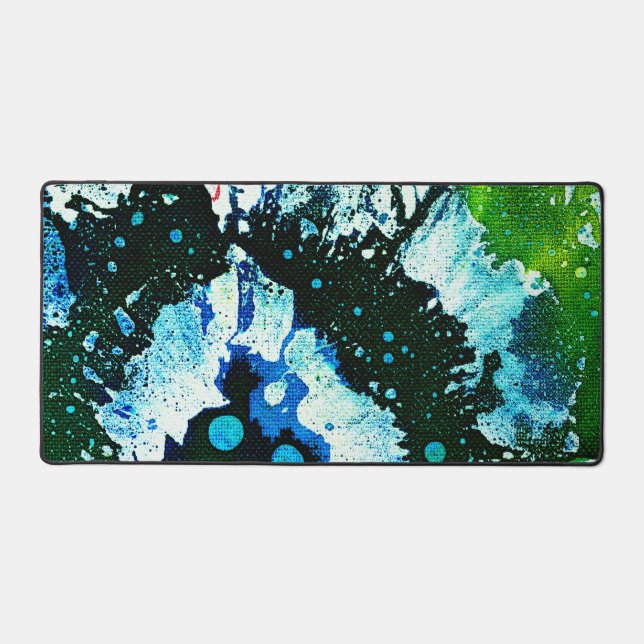 Polychromoptic #2C from Michael Moffa Desk Mat (Front)