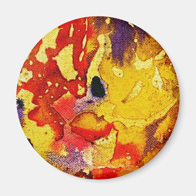 Polychromoptic #3 by Michael Moffa Magnet (Front)