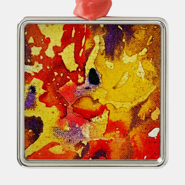 Polychromoptic #3 by Michael Moffa Metal Ornament (Front)