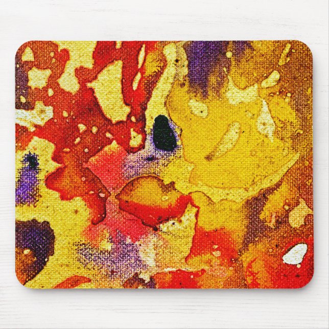 Polychromoptic #3 by Michael Moffa Mouse Pad (Front)