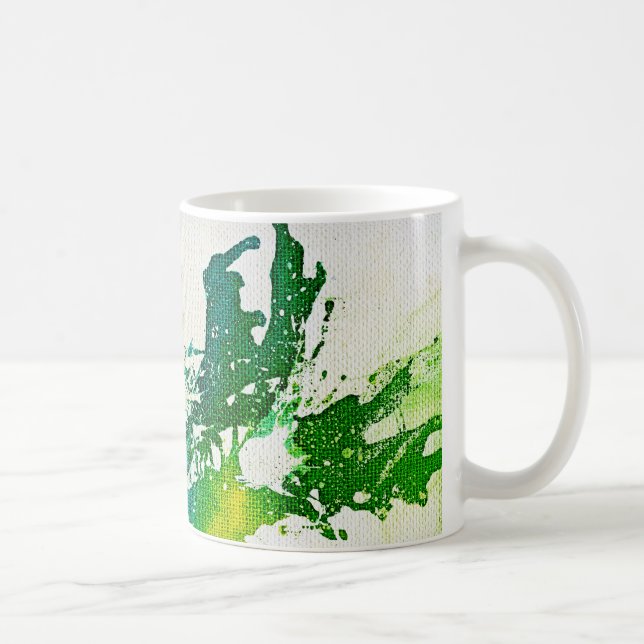 Polychromoptic #5 by Michael Moffa Coffee Mug (Right)