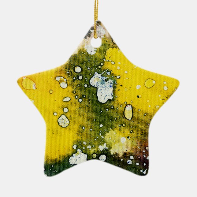 Polychromoptic #7 by Michael Moffa  Ceramic Ornament (Front)