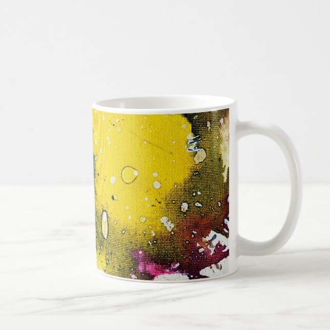 Polychromoptic #7 by Michael Moffa Coffee Mug (Right)