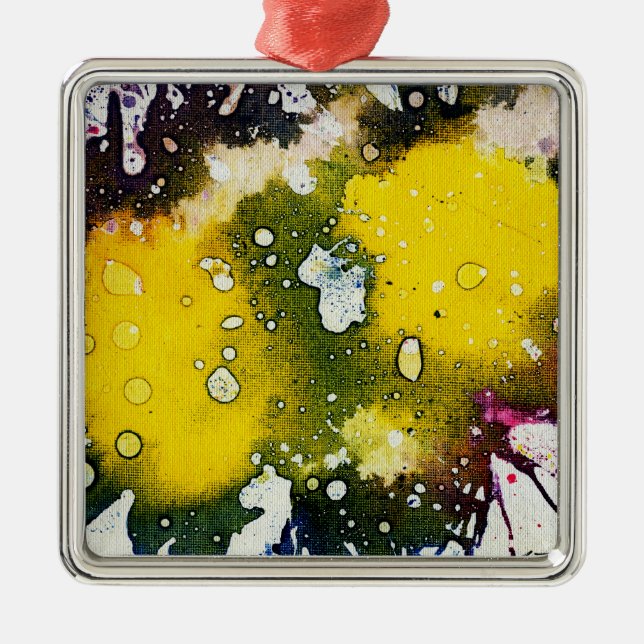 Polychromoptic #7 by Michael Moffa Metal Tree Decoration (Front)