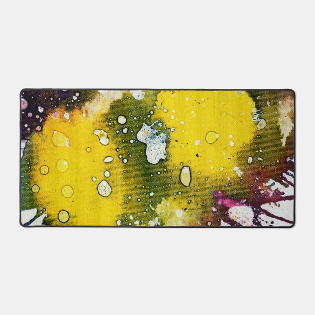 Polychromoptic #7 from Michael Moffa Desk Mat (Front)