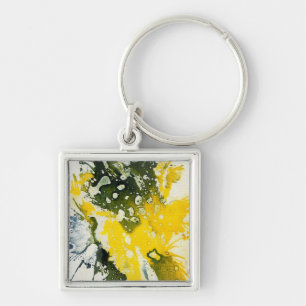 Polychromoptic #8 by Michael Moffa Key Ring
