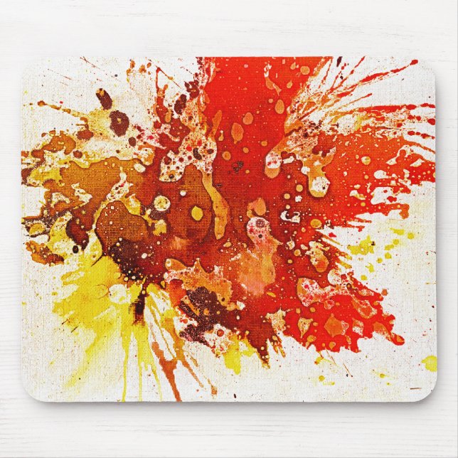 Polychromoptic #9 by Michael Moffa Mouse Pad (Front)