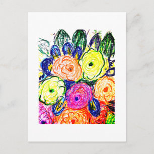 Polycromatic postcard
