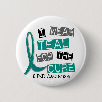Polycystic Kidney Disease PKD Teal For The Cure 37