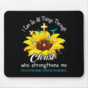 Polycystic Kidney Disease Warrior I Can Do All Mouse Pad