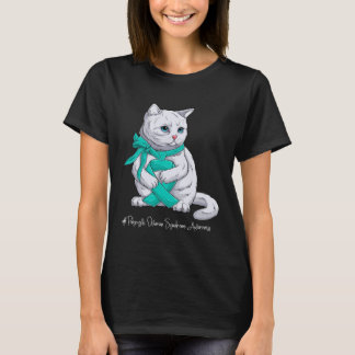 Polycystic Ovarian Syndrome Awareness Month Teal R T-Shirt