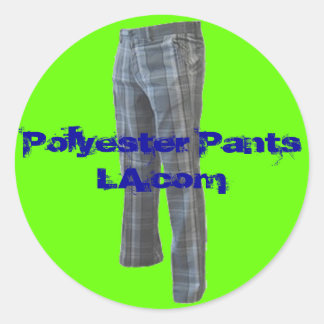 Polyester Pants LA Logo Sticker