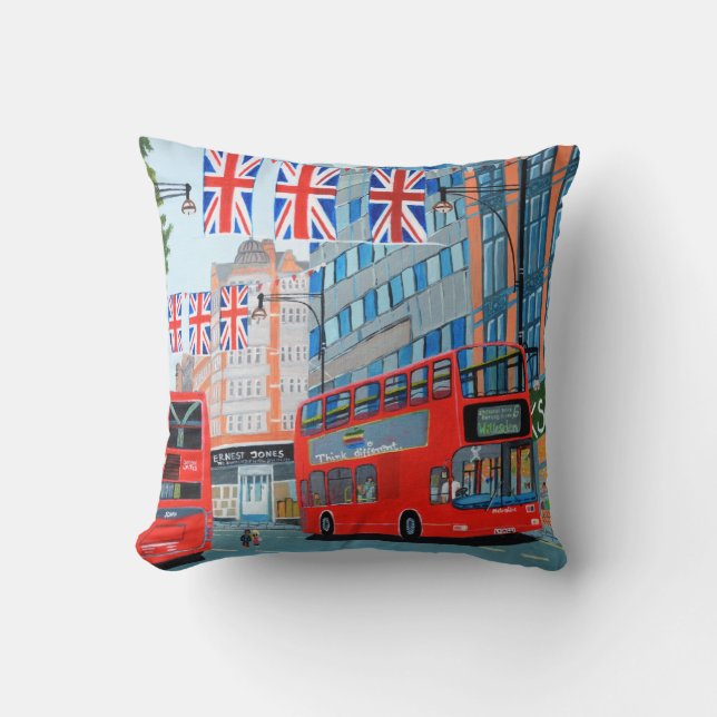 Polyester Throw Pillow (Front)