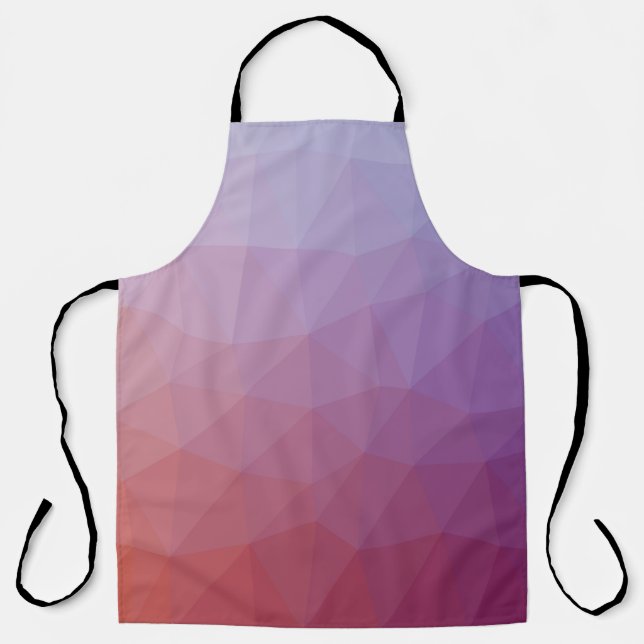  polygon abstract. Modern abstract illustration wi Apron (Front)